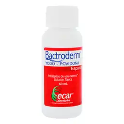 Bactroderm Espuma Antiséptica (8 %)