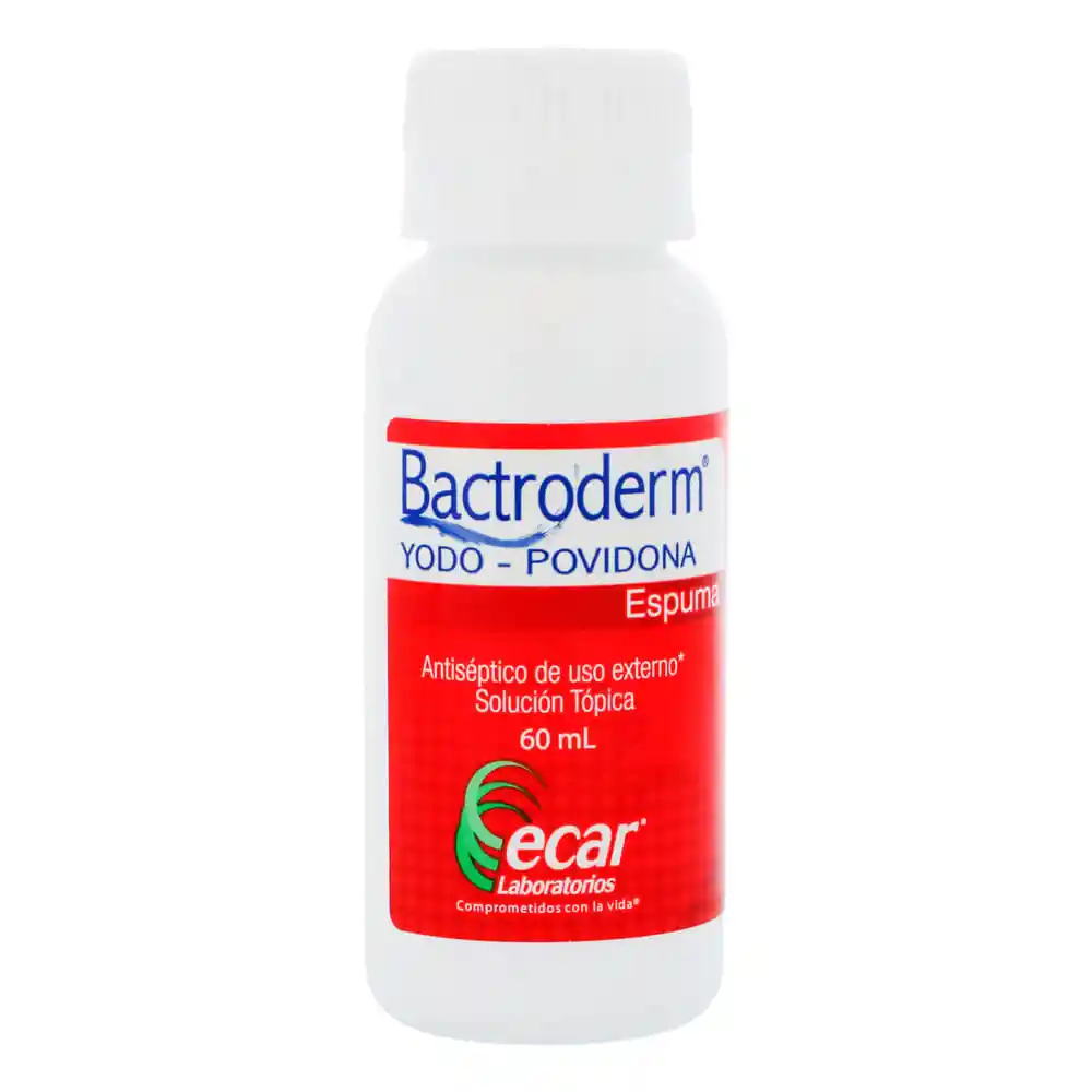 Bactroderm Espuma Antiséptica (8 %)