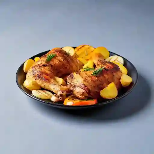 Bandeja con Pollo