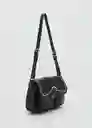 Bolso M Daria Negro Talla 99 Mujer Mango