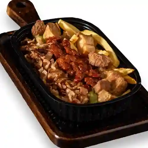 Papamix con Chicharron