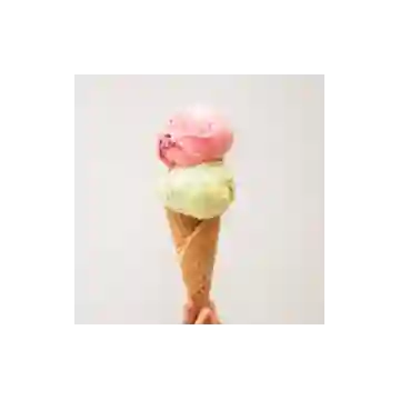 Cono de Helado 2 Bolas