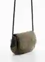 Bolso Check Verde Talla 99 Niña Mango