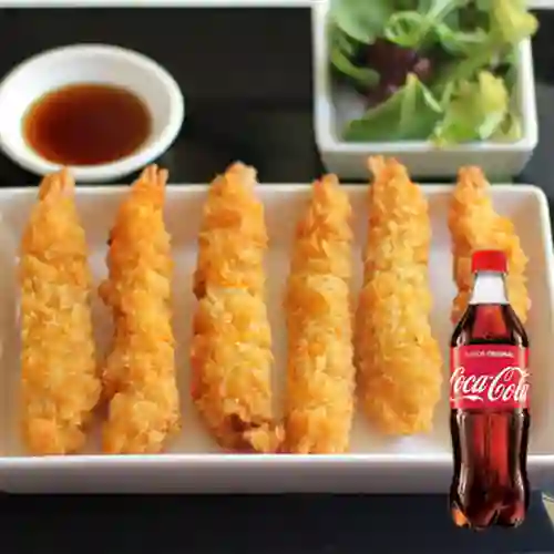 Combo Langostinos Crocantes +Cocacola Orig 500ml