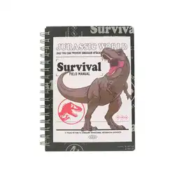 Cuaderno Argollado Serie Jurassic World Miniso