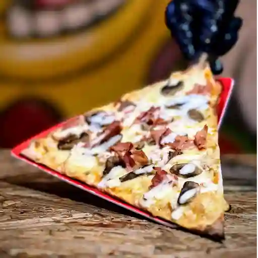 Pizza pollo cream pequeña