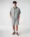 Camisa Hombre Verde Talla L 812G002_VER165804