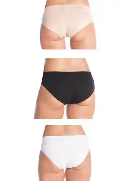 Panty Cachetero Mujer Neutro Talla XL Bronzini