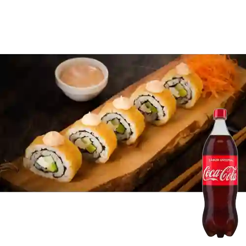 Combo California Roll Apanado +cocacola Orig 1.5 ml