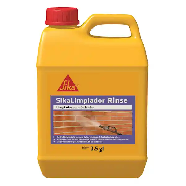 Sika Limpiador para Fachada de Ladrillo Rojo Rinse