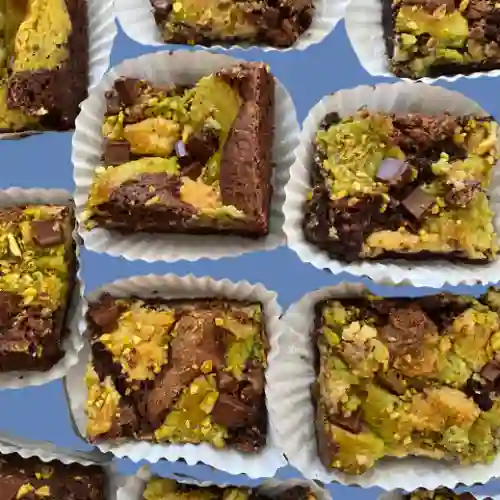 Brownies con Pistacho