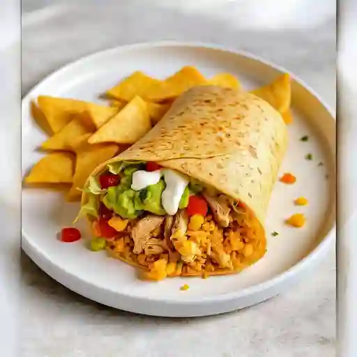 Burrito Mexicano A La Criolla