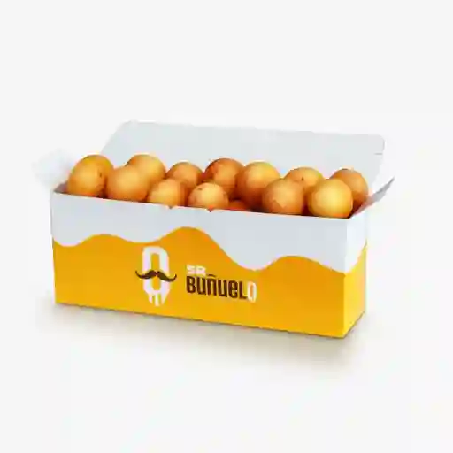 30 Mini buñuelos + 4 toppings a elección