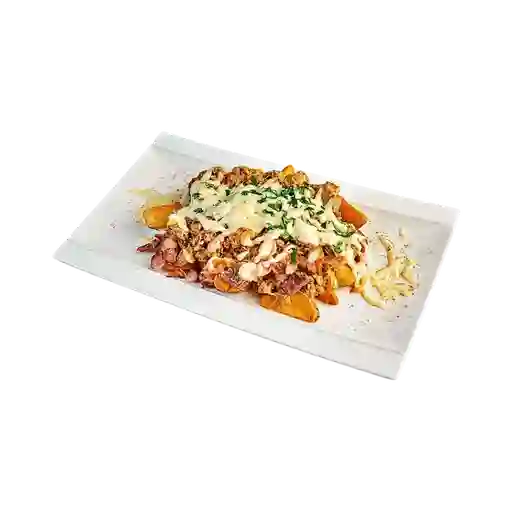 Container fries / papas container