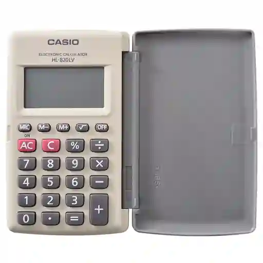 Casio Calculadora Escritorio Hl-820Lv-Bk Negra