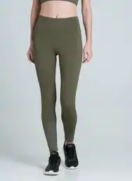 Legging Largo Para Dama L - Verde Mil