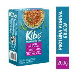 Kibo Proteína Vegetal de Soya Gruesa Texturizada