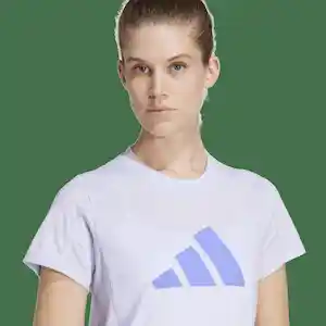Adidas Camiseta Tr-Es Logo Mujer Morado Talla Ref: JC9595