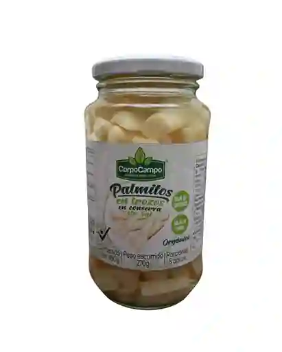 Corpocampo Palmitos en Trozos Conserva Orgánico