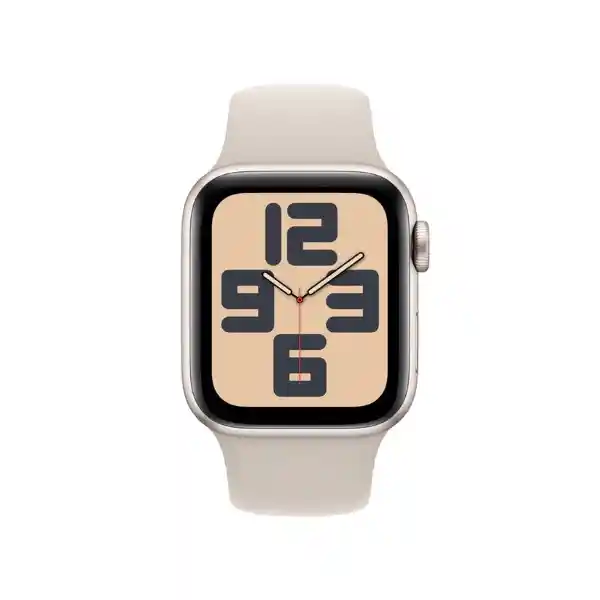 Apple Watch SE Gps Starlight Aluminium With Starlight M/L 44 mm