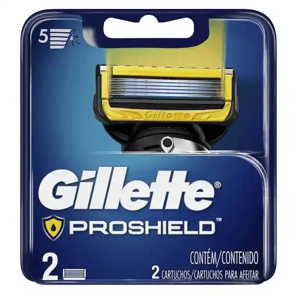 Gillette Repuestos de Afeitar Proshield
