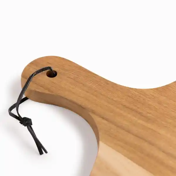 Tabla en Teca Irregular Ambiente Gourmet