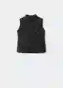 Chaleco Lightv5 Negro Talla 12 Niña Mango