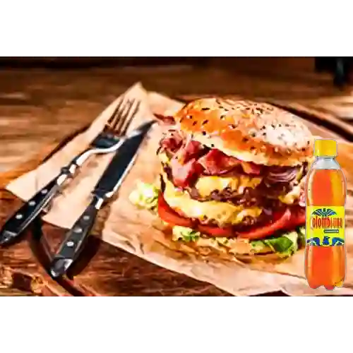 Combo Hamburguesa Big Masters + Colombiana 400 ml