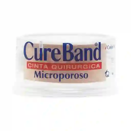 Cure Band Cinta Quirúrgica Microporosa Color Piel