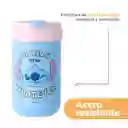 Botella Aislada Tapa Abatible Disney Stitch Azul 400 mL Miniso