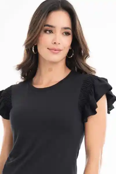 Ragged Camiseta Romina Color Negro Talla S