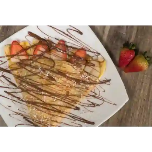 Crepe Fresa Banano Nutella