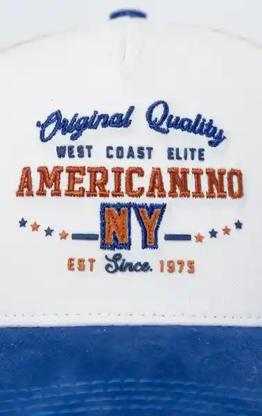 Gorra Unisex Azul Talla M 752G504_AZU194023 Americanino