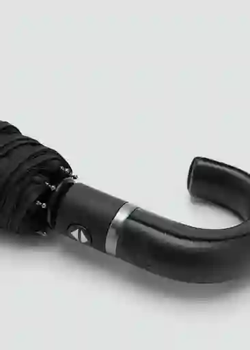 Paraguas Umbrella Negro Talla 99 Hombre Mango