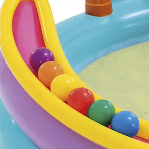 Intex Piscina Inflable Dinolandia Con Rociador de Agua