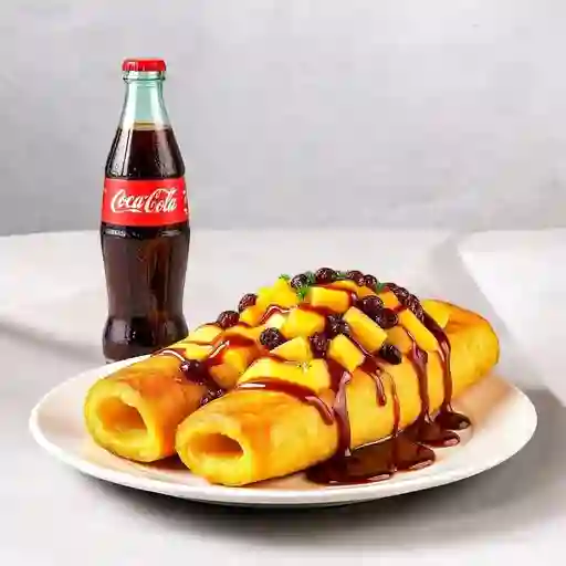 Combo Maduro C/ Queso 7 Cueros +Cocacol...