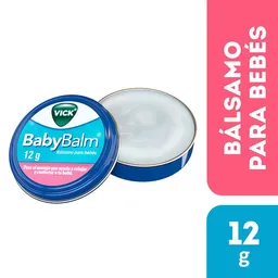 Vick BabyBalm Bálsamo para Bebés 6 unidades de 12 g