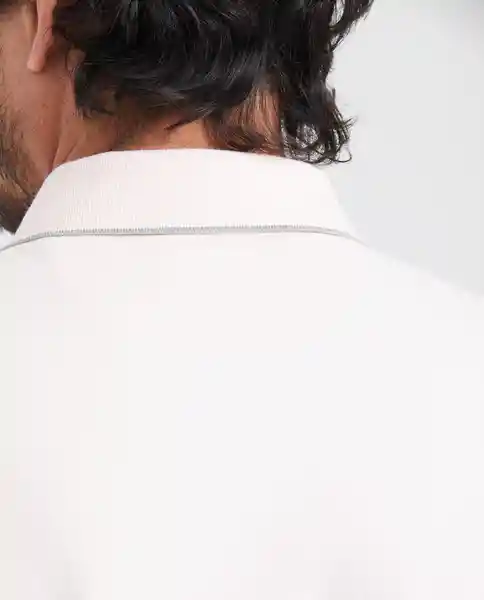 Camiseta Polo Contrast Details Rosa Cósmico Claro XS Chevignon