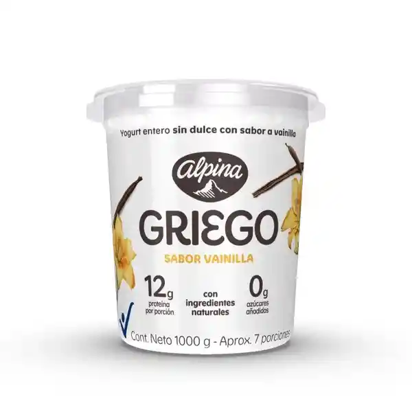 Alpina Yogurt Griego Vainilla 