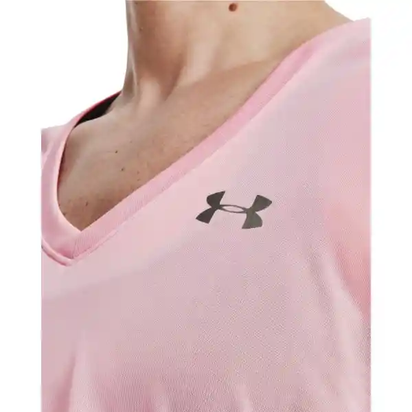 Under Armour Camiseta Tech V Solid Mujer Rojo LG 1255839-647