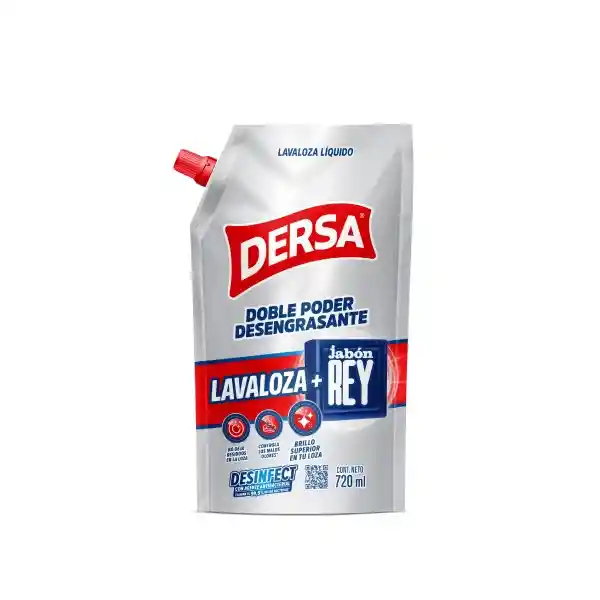 Dersa Lavaplato Líquido Jabón Rey