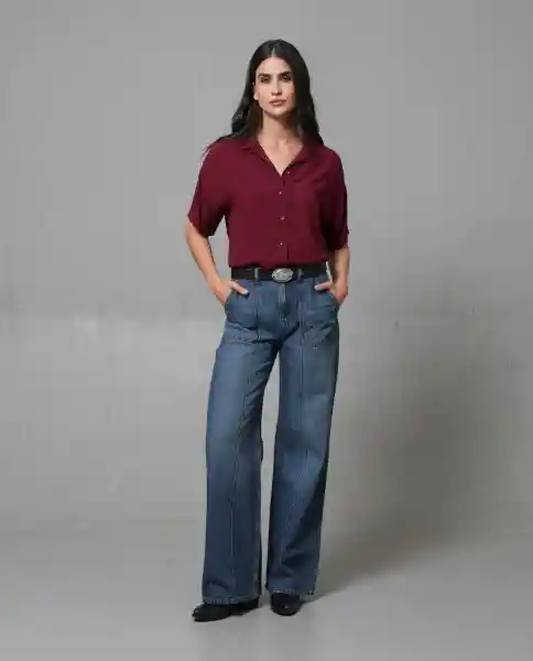 Camisa Mujer Rojo M 213G001_ROJ191724 Rifle