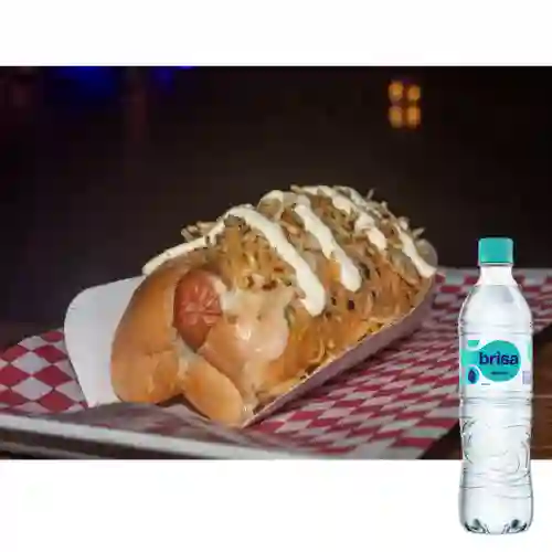 Combo Perro Caliente Ranchero Especial + Brisa Sin Gas 600ML