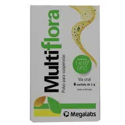 Multiflora Polvo para Suspensión Probióticos