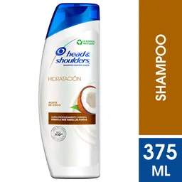 Shampoo Head & Shoulders Aceite de Coco 375 ml