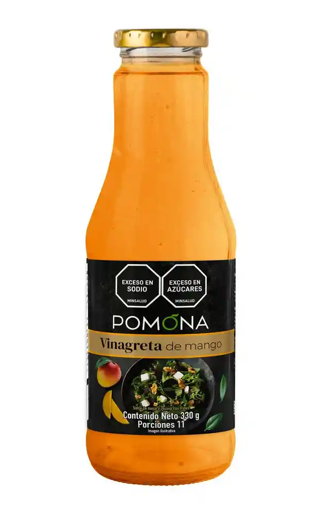 Vinagreta de Mango Pomona Vinagreta de Mango (330 Gr)