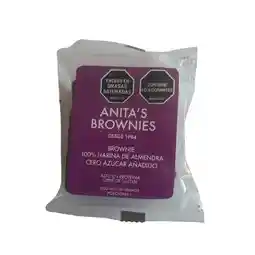Brownie Anitas* Harina Almendras Cero