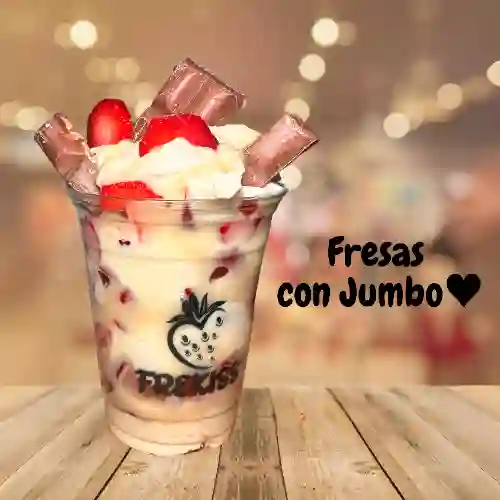 Fresas con Crema & Topping