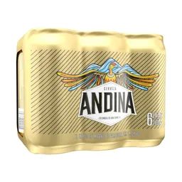 Andina Cerveza Dorada Lager en Lata