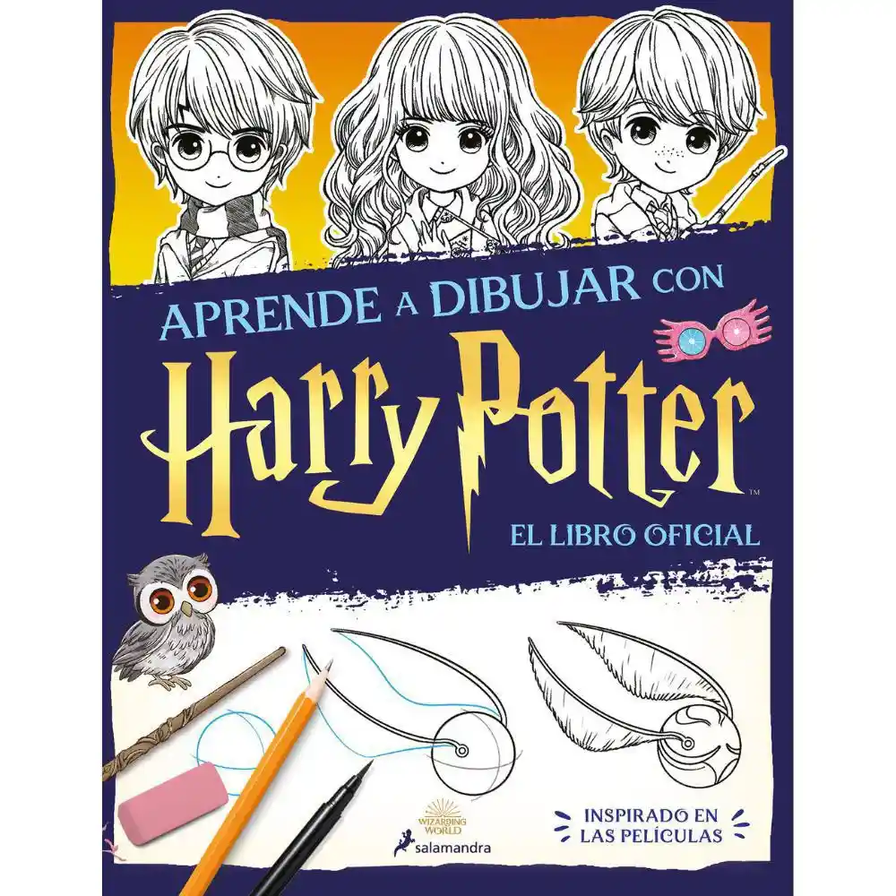 Aprende a Dibujar Con Harry Potter Rowling J.k